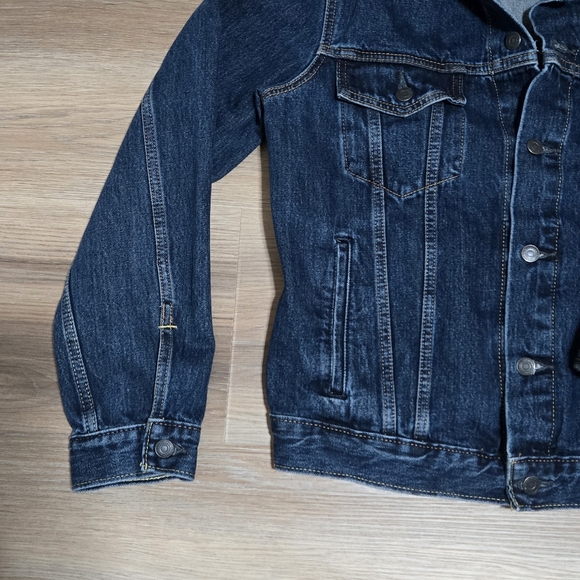 Levi's Trucker Classic Blue Denim Jean Jacket Size M - Picture 5 of 12